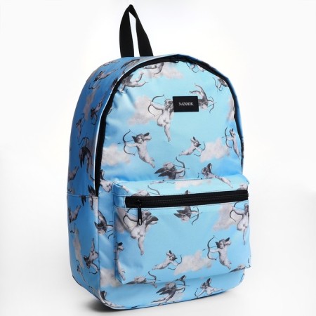 School textile “angels”, 42x14x28 cm, blue color-2