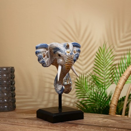 Souvenir "Elephant Head" on a stand, Albezia 35 cm
