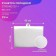 Cosmetological couch Strong SV+, size 190 × 70 × 68-84 cm, white color