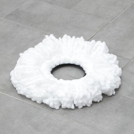 Nozzle for a mop with spin-centrifuga of the share, components to a set, thread length 10 cm, microfiber, 75 gr, white color-2