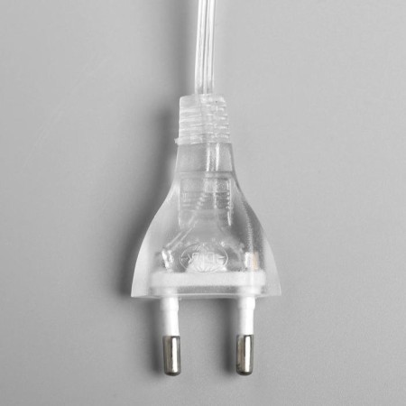 LED figure "Snowflake" 30 cm, plastic, 220 V, glow warm white-4