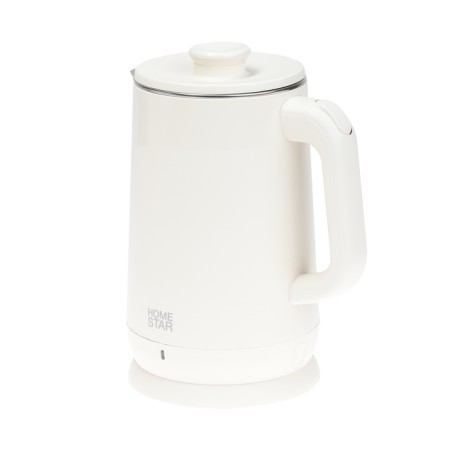 Electric kettle Homestar HS-1006, plastic, flair, 1.8 l, 1500 watts, beige-1