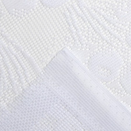 Tulle to the kitchen without a curtain tape 200x165 cm, the color is white, 100% polyester-3