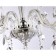 Suspicious classic chandelier with crystal Ambrella Light, Classic, TR4900, 6HE14, Color Chrome
