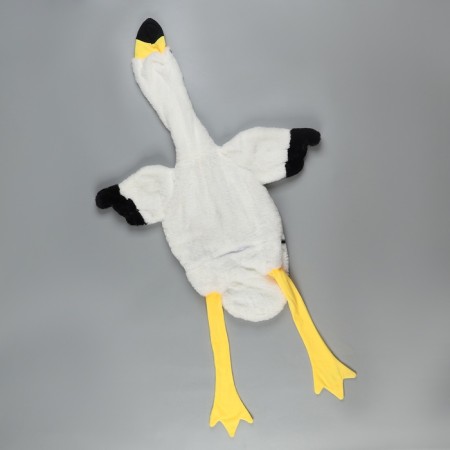 Skill of the soft toy "Flamingo", 160 cm, white color-2
