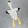 Skill of the soft toy "Flamingo", 160 cm, white color