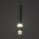 Suspension lamp "Regent" LED 5W 4000k Green 3.3x3.3x30-130cm