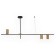 Riya chandelier, size 126x6x85/55/45 cm, 3x10W, GU10