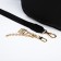 Women's bag of artificial leather "Black", 19x14x6 cm.