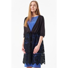 Cardigan female, size 42, black color