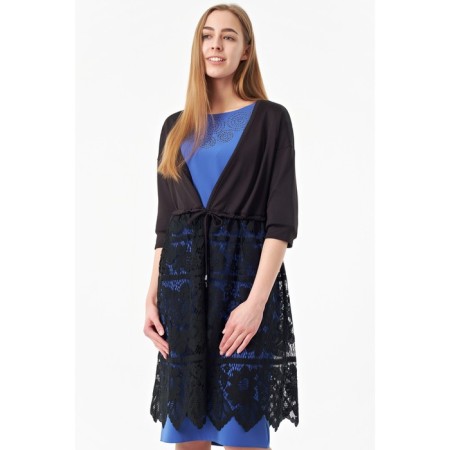 Cardigan female, size 42, black color