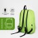 School backpack from lightning textiles, Fulldorn, external pocket, green color