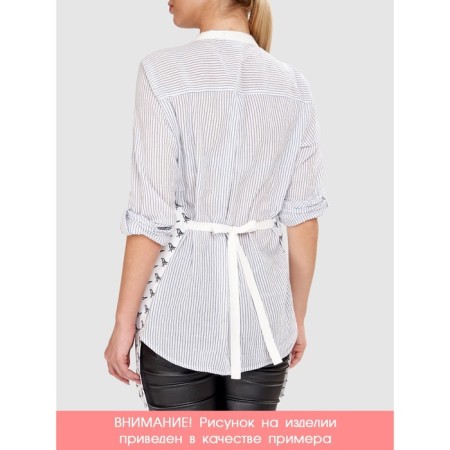 Apron kitchen with a photo print "Classic zigzags", adjustable, size OS-4