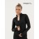 Longslit female Resport, on a zipper, p. 46, the color is black, basic, with a long sleeve