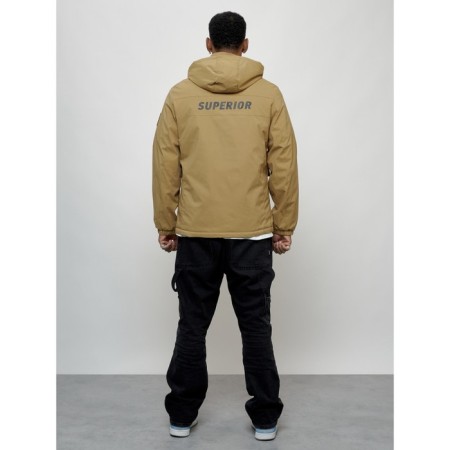 Sports male jacket, size 52, beige color-11