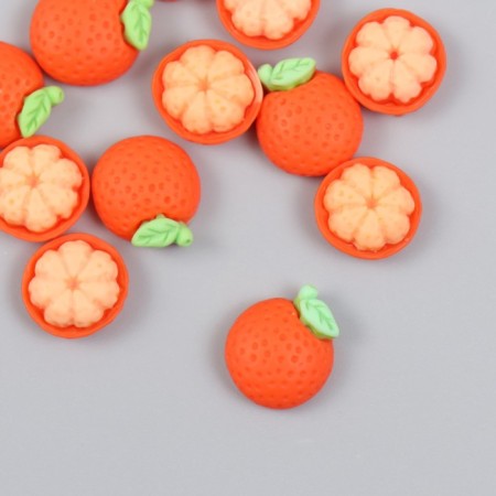 Decor for creativity plastic "Citrus mix" set of 12 pcs 1.2x1.2 cm-1