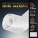 Reflective tape-tape, 2.5 cm, 1 ± 0.1 m, white color