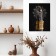 Carty clock is wall-mounted, interior "hands", silent, 30 x 40 cm