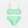 Female Separate swimsuit with the Bando Bando Lypho Color Green, size 46