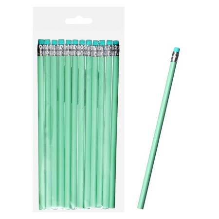 Pencil Chernographic Calligrata, HB, Eraser, Triangular Corps, Pastel, Mint