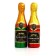 New Year. Chocolate figure "Champagne", 120 g