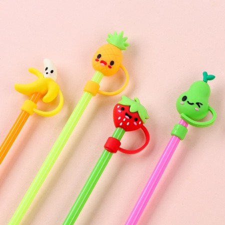 Plot tubes "Fruit", 4 pcs., Mix colors-1