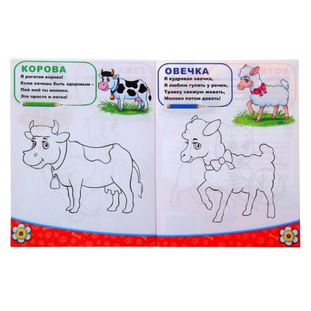 Coloring "Pets", 12 p.-2