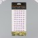 Sticker Plastic Rhinestones "crescent and stars" mix 10x23 cm