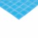 Glass mosaic Bonaparte Simple Blue, on paper, 327x327x4 mm