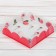 Cookie box, confectionery packaging with PVC lid, “life is beautiful”, 10.5 x 10.5 x 3 cm