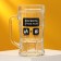 Beer mug "Formula of happiness", 500 ml