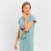 Homemade Women Wake Up dress, mint color, size 56