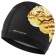 Hat of swimming adult onlytop, fabric, girth 54-60 cm, black color