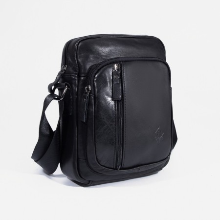 Male bag, Fidelio Largo, black color-1