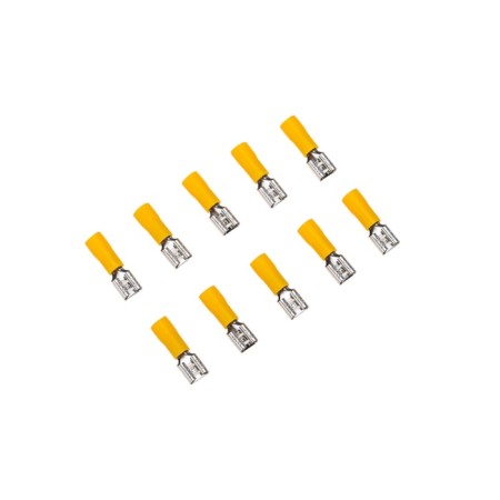 Domestic terminal isolated RPI-M 6.0- (6.3)/RPI 5.5-6-0.5 socket 6.6 mm, 4-6 mm², in pack. 10 pcs. R-2