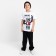 A set for a boy (T-shirt, trousers) KAFTAN "HYPE", height 164-170, white/black color