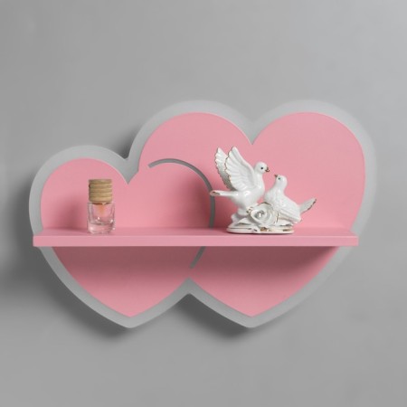 Bra "Hearts" LED 18W Pink 35x25x8cm