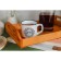 Ceramic share mug "Coffee", 165 ml, white color