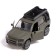 Metal car "Citicar", inertial, 1:32, doors open, light and sound effects, khaki color