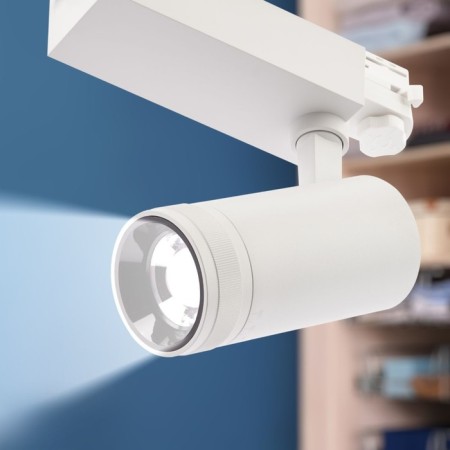 Track lamp three -phase adjustable beam 4000k white-8