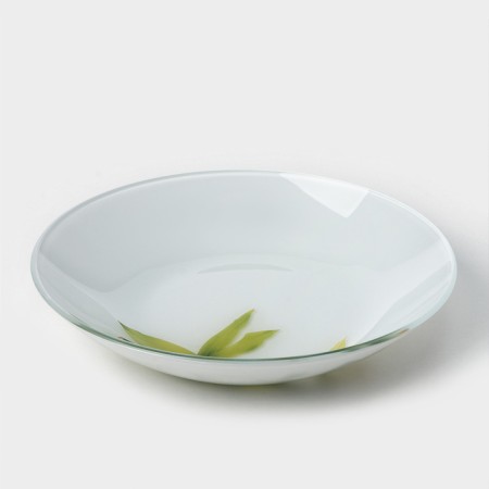 Bamboo glass plate "Bamboo", D = 20 cm-1
