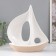 Souvenir Ceramics "Big Saisen" Sand-white 22.5x8.5x25.3 cm