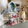Duke Paramo Doll Wooden "Madelin Avenue", four -story, with furniture