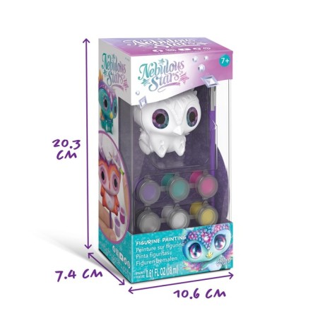 Set for creativity in coloring and decorating the gypsum figure Nebulous Stars aura-4
