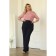 Women's turtleneck, size 60, pink color