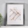 Photo frame Plastic "Gallery" 20x25 cm silver (plastic screen)