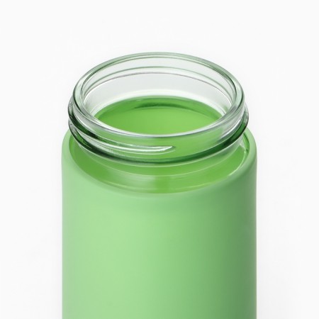 Water bottle "Birds", 420 ml, glass-4