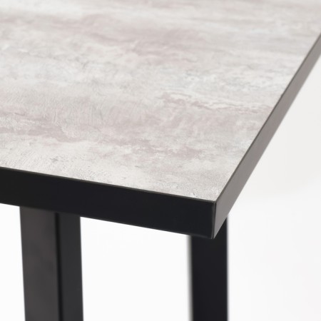 Dining Modern Laksi, 1104x594x756, Black /Cement-2