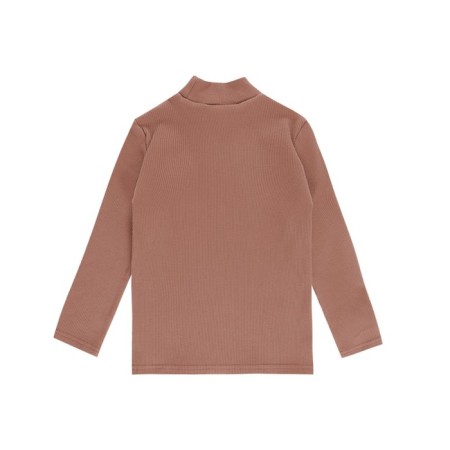 Turtleneck for the boy Weekend, height 128 cm, brown color-2