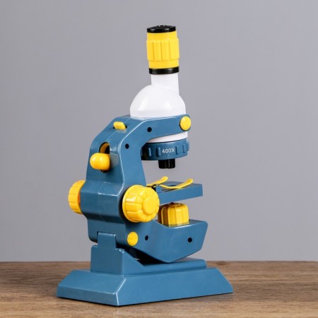 Microscope "Science", a multiplicity of an increase in 1200x, 400x, 100x, with backlight-5